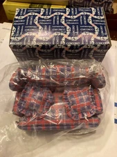 VINTAGE CONCORD DOLLHOUSE COLONIAL PLAID SETTEE, SOFA #M1350 BRAND NEW!!! WOW!!!