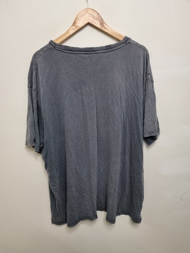 vintage ac/dc shirt adult size 2xl grey distressed music rock 80s 90s - Picture 7 of 10