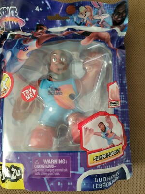 Moose Toys Heroes of Goo JIT Zu Space Jam: A New Lagacy - Lebron James 5'' Action