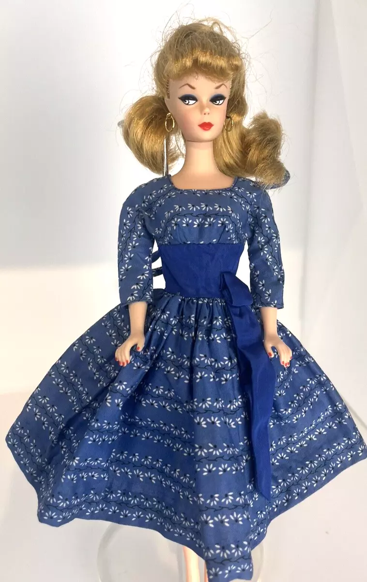Vintage 1960 Barbie 978 Let s Dance Blue Dress