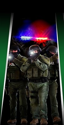 SWAT Team Themed Cornhole Board Prints Wraps Corn Hole
