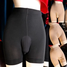 Mens Sexy Super Elastic Ultra Sheer Underwear Stockings Glossy Tights For Boxer❀