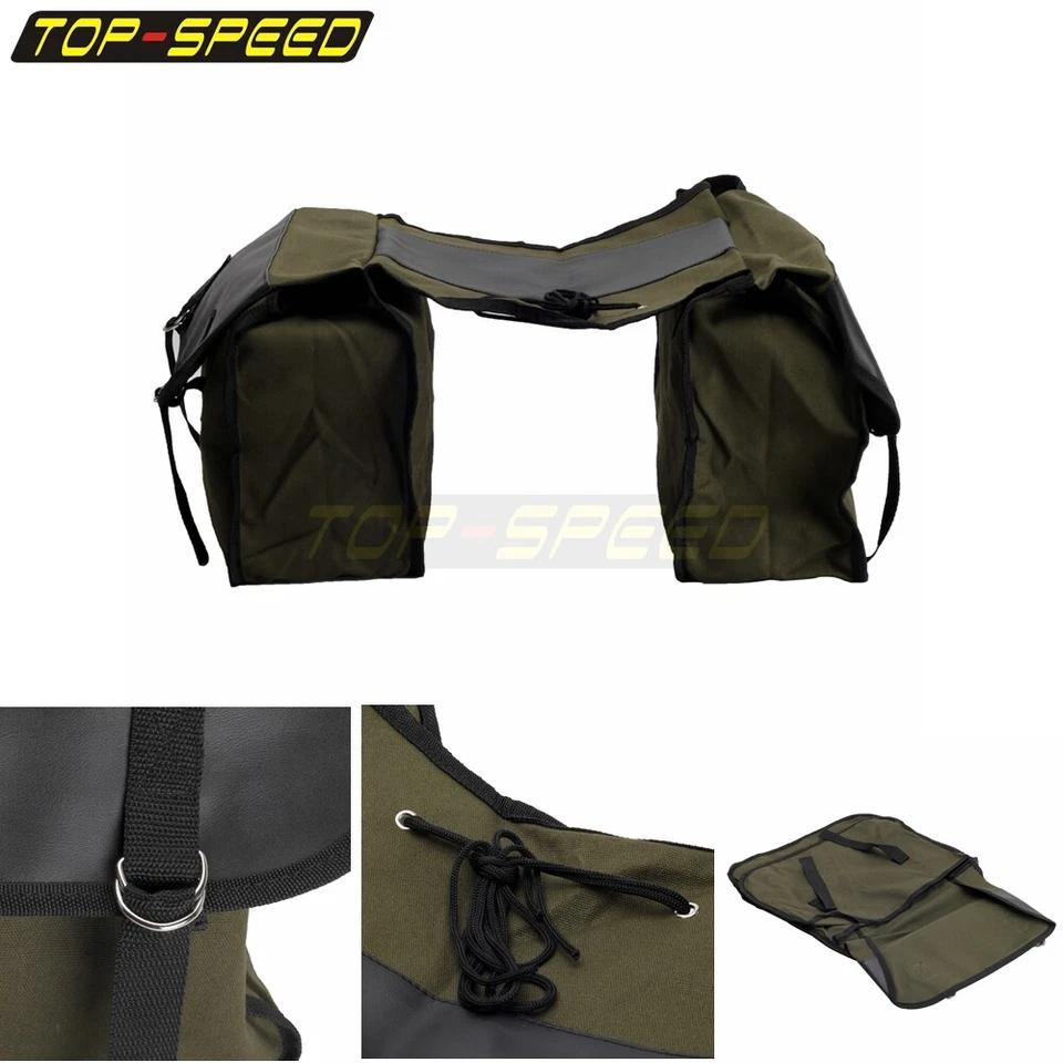 Bolsa de herramientas impermeable 35-40L almacenamiento lateral bolsa de equipaje alforja para Honda CTX Foto 3 de 4