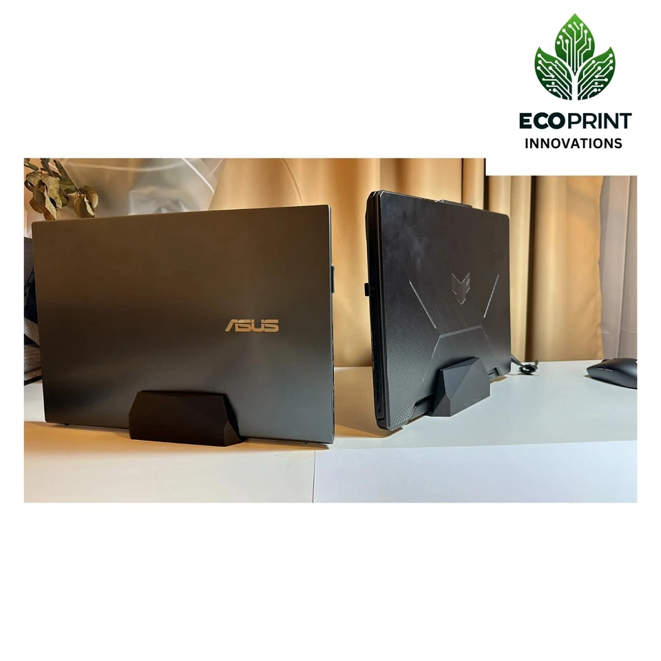 Laptop Stand Vertical - Desk Holder for Laptop/iPad, UK 3D Printed - Image 4 of 4