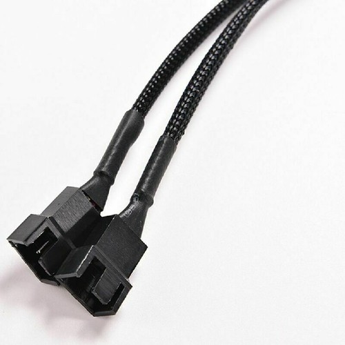 1 pièce 4 broches PWM vers double PWM répartiteur adaptateur PC ventilateur T1Y5 pour CPU 2024 boîtier US - Photo 10/11