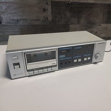 Sanyo RD 220 Stereo Tape Deck Soft Touch Operation Vtg Media Mancave Room Decor