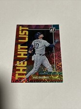 2022 Donruss The Hit List Pink Fireworks #8 Yuli Gurriel
