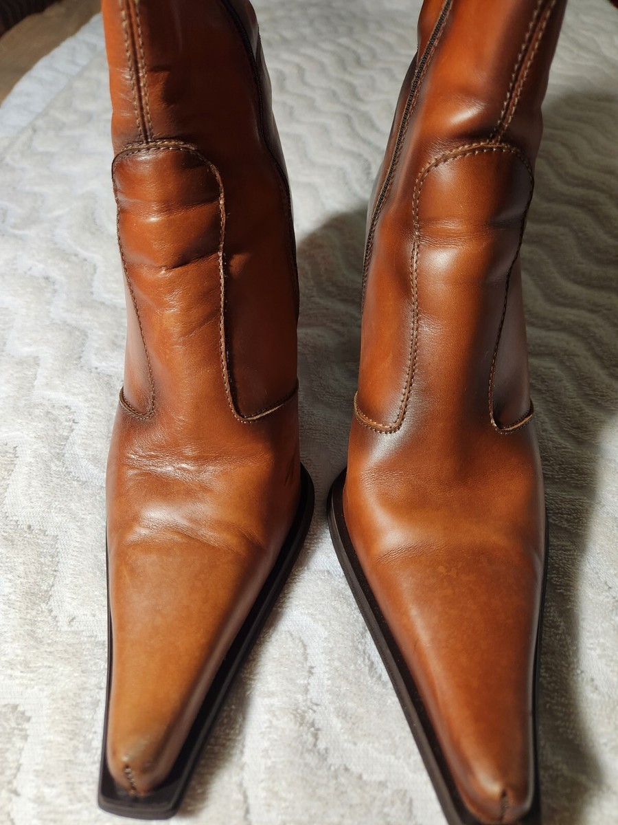 Aldo Cognac 3/4 Boots