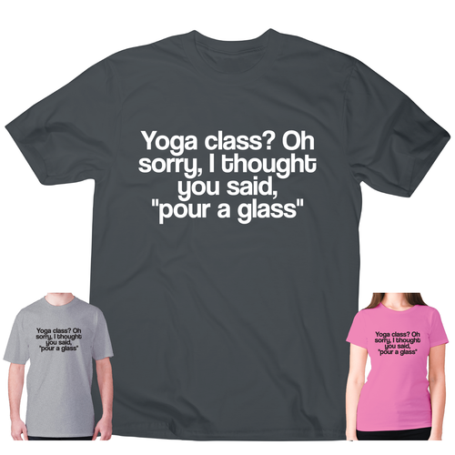Funny gym T-shirt womens mens humour 