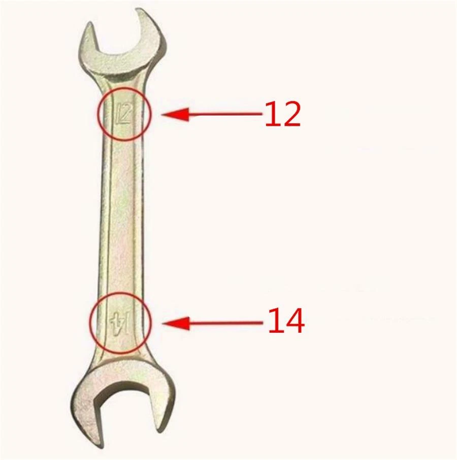Kit de herramientas de motocicleta de 5 piezas alicates llave removedor de bujías con bolsillo de almacenamiento Foto 4 de 4