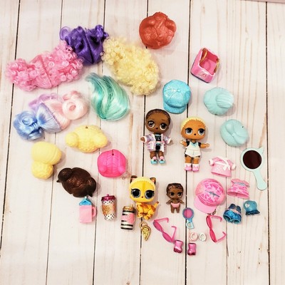 lol dolls with wigs