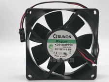 SUNON 8025 KDE1208PTV3 13.MS.AF.GN DC12V 0.8W 80mm cooling fan