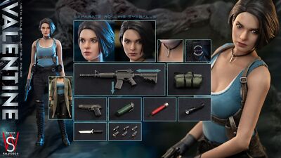 SWTOYS FS059 1/6 Jill Valentine Action Figure Model In Stock SWTOYS FS059 1/6 Jill Valentine Action Figure Model In Stock