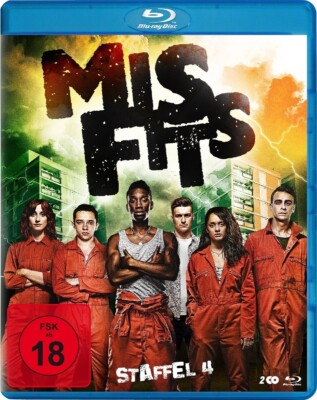 Misfits - Staffel 4 [Blu-ray] (R2)