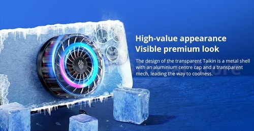 RedMagic 5Pro Magnetic Phone Cooler RGB Clip Bracket Radiator Cooling Gaming AU - Foto 9 di 18