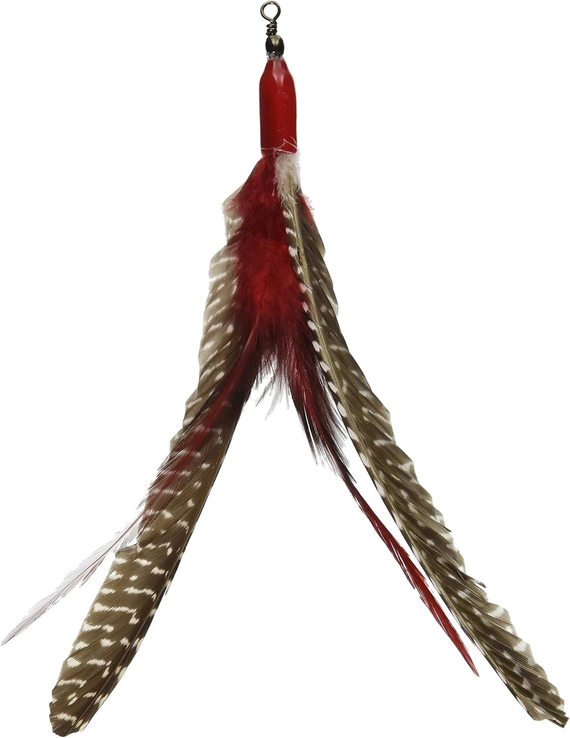 Cat Play Fun With Dabird Feather Refill, Assorted Colors, Pack of 3 Made In USA