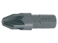 "602397 Bit Pozidriv® PZ1 L. Ges: 25Mm Befestigung: 1/4\" (C6,3 Mm) Unior"