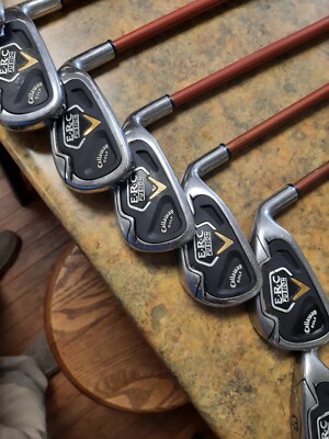 Callaway ERC Fusion Full Iron Set 3 Wood 5 Wood Pitch Sand | eBay