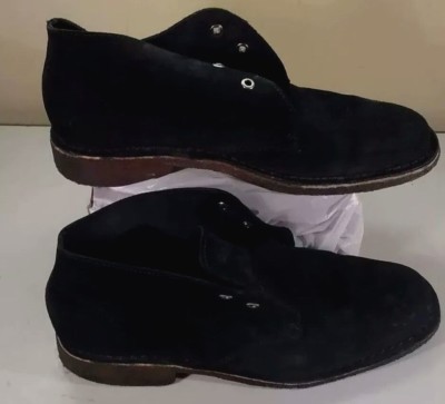 Hush Puppies Black Suede Chukka Boots Hush Puppies Bridget Chukka Boot Womens Size 11 Black NEW | eBay main image 3