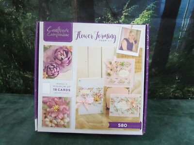 Crafter's Companion Flower Forming Foam Card Craft Kit #13 580+ Pcs Makes Min 18