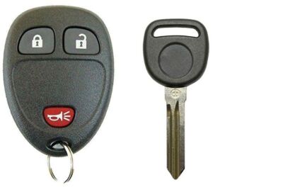 New Replacement Keyless Entry Remote Fob For GM 3 Button OEM Electronics + Key