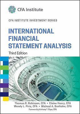 International Financial Statement Analysis