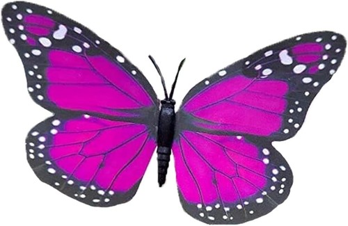 Bright Colourful Butterfly Decorations On Clips, Butterflies, Wall Art - Picture 6 of 6