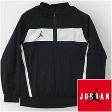 Nike Air Jordan Team Dri Fit Woven Windbreaker Jacket CD2218-010 Mens Size M