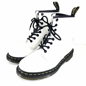 white matte doc martens