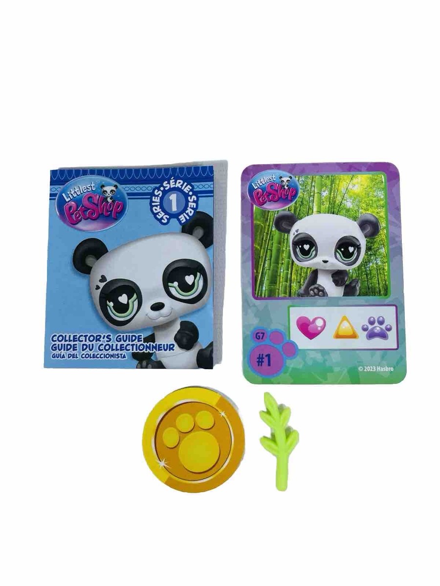 Littlest Pet Shop Black & White PANDA With Virtual Code Series 1