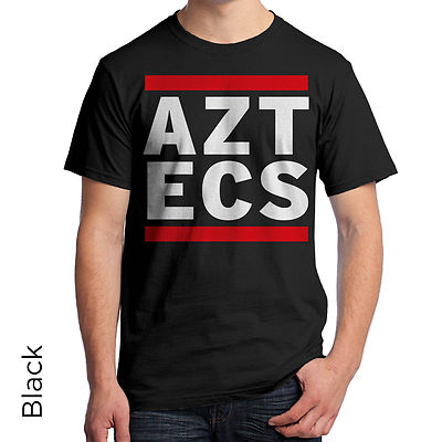 Aztecs T-Shirt 80's Retro SDSU DJ Music San Diego State football