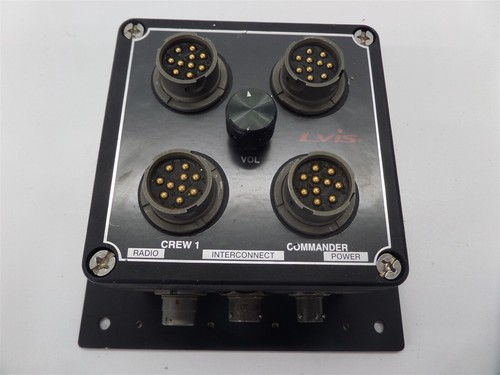 Caja de control de intercomunicador de radio Gentex 7L772 LVIS N100511-00-FF50 - Imagen 2 de 6