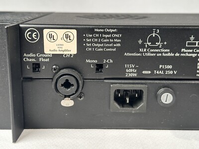 Hafler P1500 Trans•Nova Professional Power Amplifier | eBay