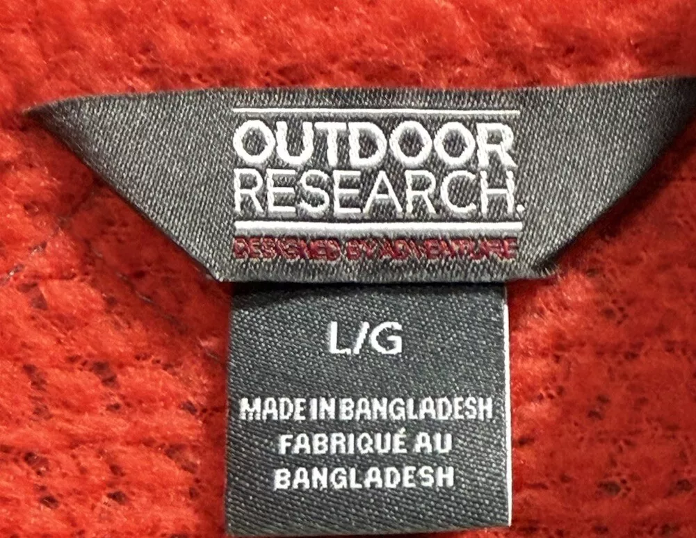 outdoor-research ascendant pullover polartec with snaps jacket