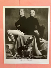 Mike Stoller & Jerry Leiber original vintage press photo Mike Stoller & Jerry Leiber original vintage press photo