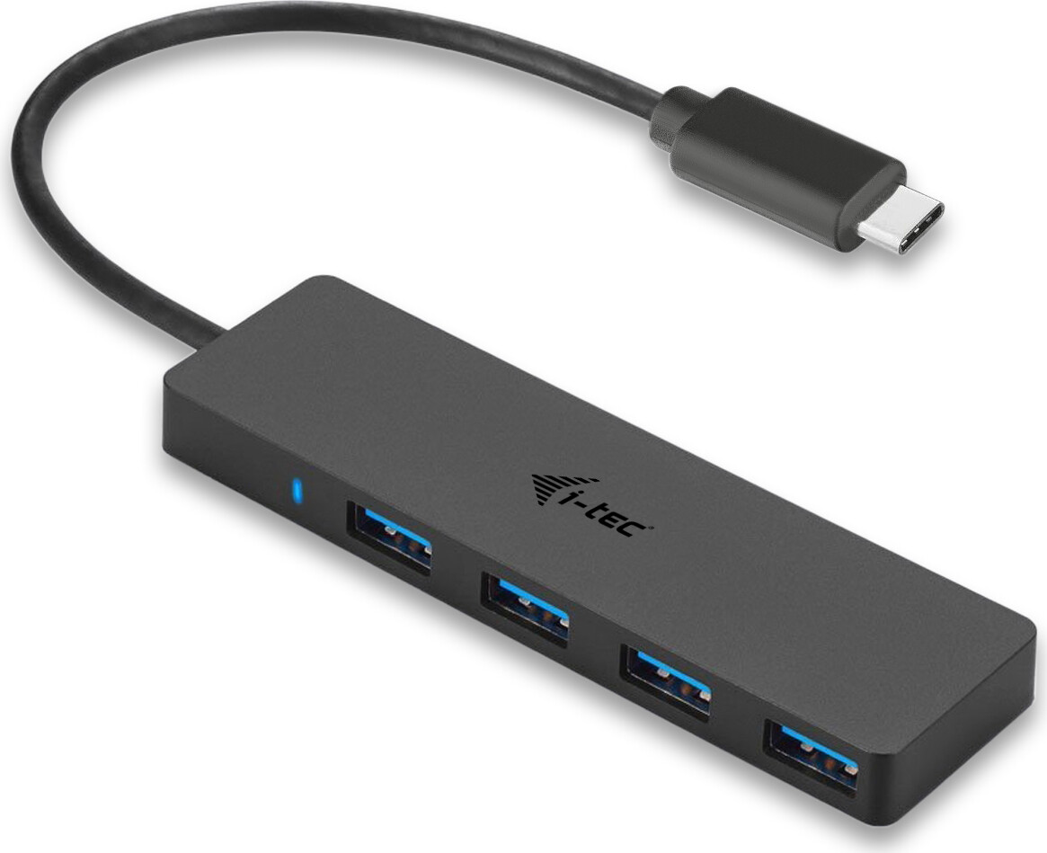 Hub USB 3.2 Gen 2 Type-C 5000 Mbit/s Nero C31HUB404 I-Tec