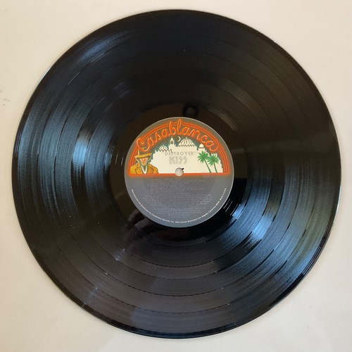 Kiss Destroyer vinyl LP 33 record with shout it out loud jacket - Picture 6 of 6