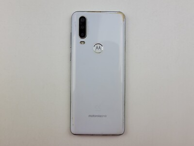 Motorola One Action - 128GB - Pearl White (Unlocked) (Single SIM