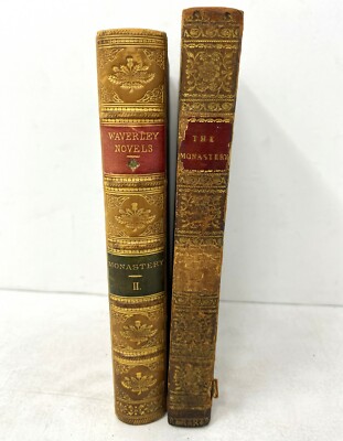 1820 The Monastery. A Romance. By The Author of ''Waverley'' - Volumes I & II