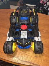 Fisher-Price Imaginext DC Super Friends Transforming Batmobile Working No Remote
