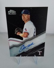 ⚾️   2020 Topps Chrome Black Corey Kluber Auto - CRA- CKL TEXAS 