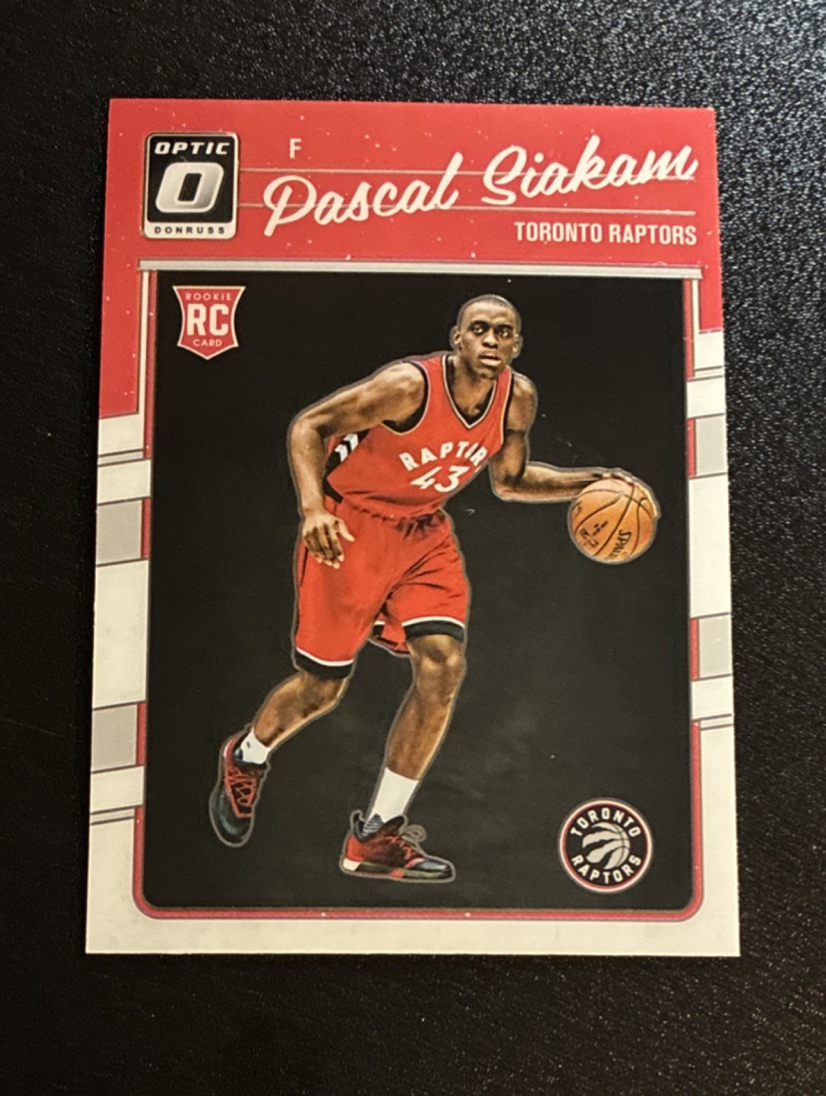 Panini 2016-17 Donruss Optic Pascal Siakam Rookie #171 Toronto Raptors