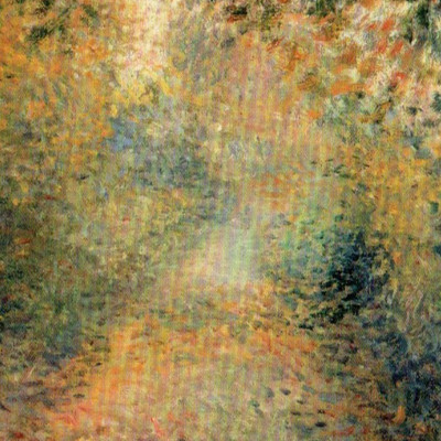 * VTG Art Postcard Pierre-Auguste Renoir In The Woods 1877