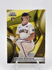 2025 Topps Chrome Black - Hayden Birdsong #24 Gold Refractor /50 (RC)