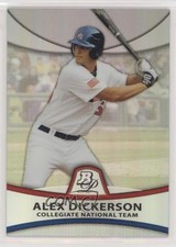 2010 Bowman Platinum Prospects Thin Stock Refractor 419/999 Alex Dickerson 0ed