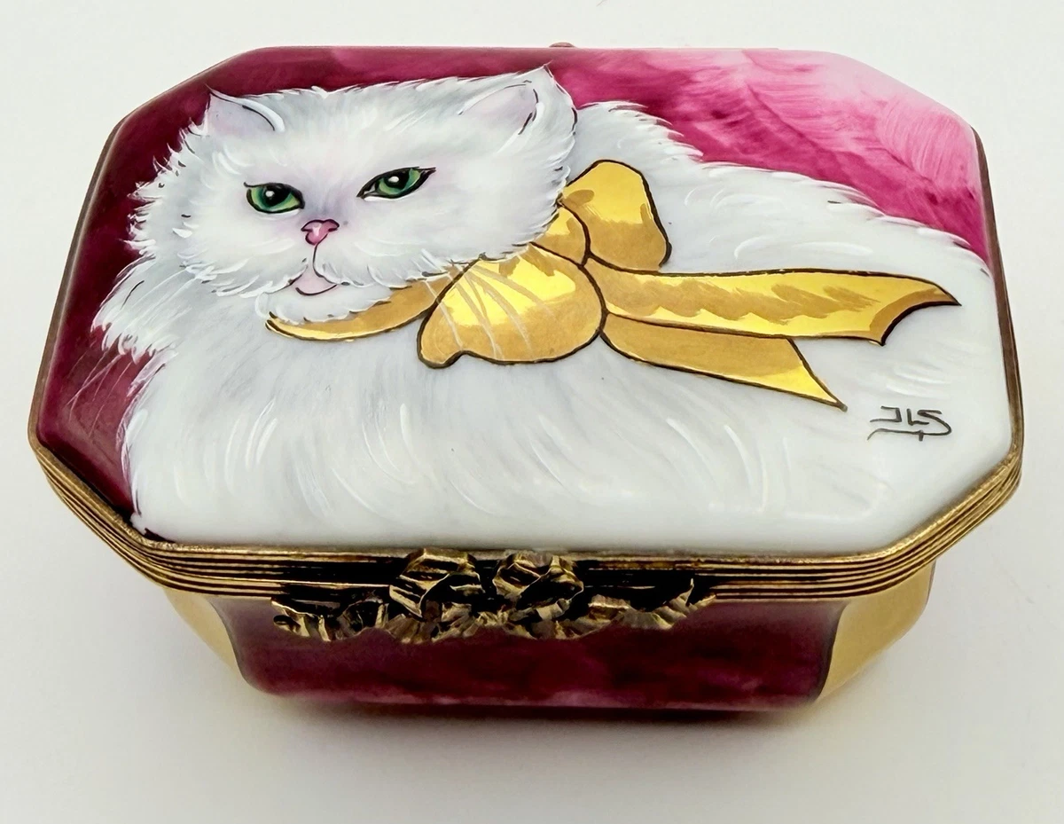 Limoges Cat Box for sale | eBay