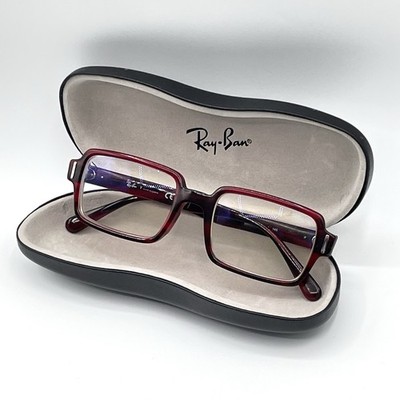 Ray-Ban RB 5473 Benji Optical Frames   Burgundy/Black   52-20-145 + Case