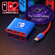 HDMI TV Dock For Nintendo Switch 1/2/OLED Docking Replacement Adapter Converter