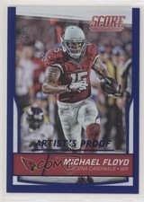 2016 Score Jumbo Artist's Proof 17/50 Michael Floyd #7 6f8