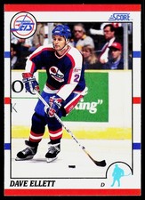 1990-91 Score - Dave Ellett #65